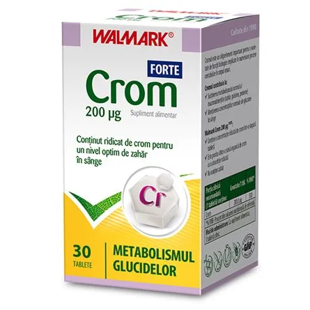 CROM FORTE 200MG X 30 TABLETE  WALMARK