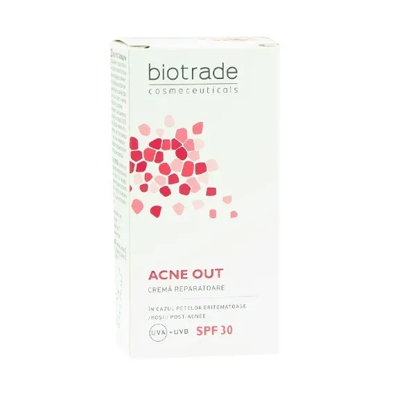 BIOTRADE ACNE OUT Crema reparatoare SFP30 x 30ml