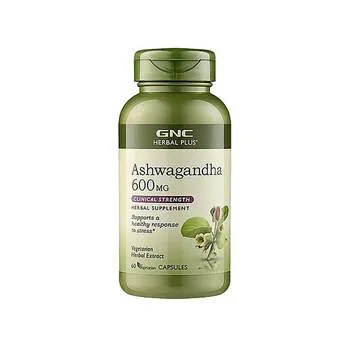 GNC HERBAL+ KSM-66 ASHWAGANDHA 600 MG 60 CAPSULE