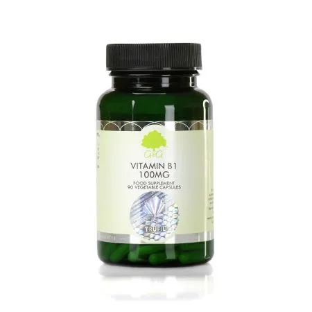 Vitamina B1 Tiamina, 100 mg, 90 capsule, G&G
