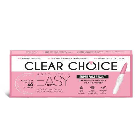 Test de sarcina Clear Choice Easy