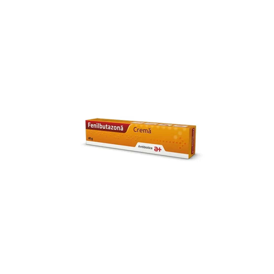 Fenilbutazona crema, 40 g, Antibiotice