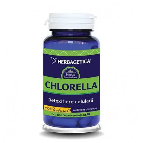 Chlorella, 60 capsule, Herbagetica