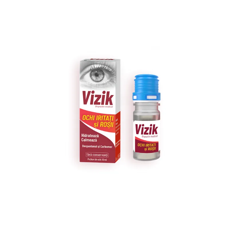 Vizik Ochi iritati si rosii x 10ml