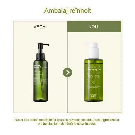 Ulei de curatare vegan From Green, 200 ml, Purito