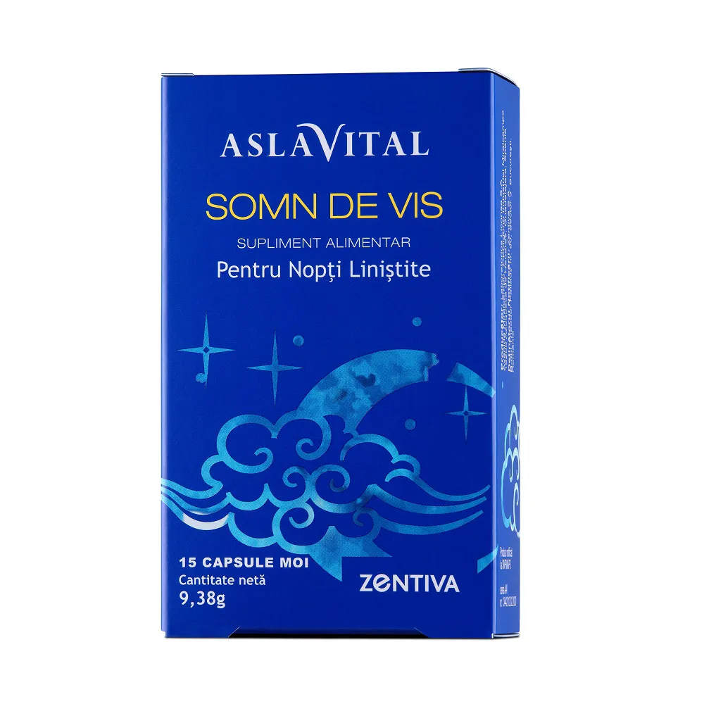 Aslavital Somn de Vis 15 capsule moi