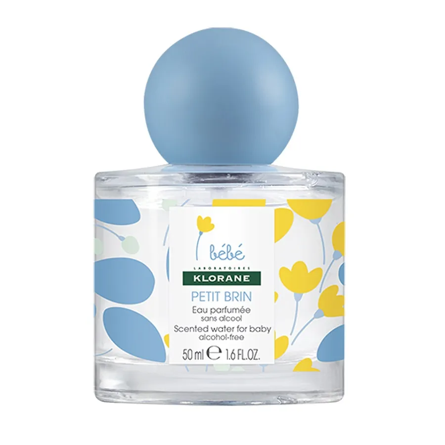 KLORANE Apa parfumata fara alcool pentru bebelusi Petit Brin, 50 ml, Klorane Bebe