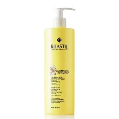 RILASTIL DERMASTIL - Gel curatare par si corp, 400 ml