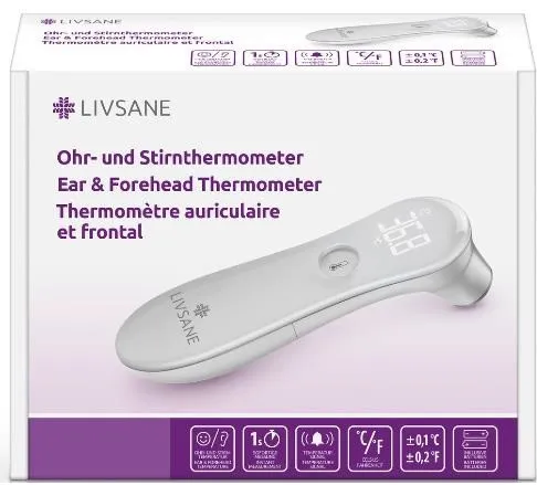 LIVSANE TERMOMETRU CU INFRAROSU 1 BUCATA