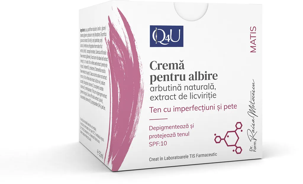 Q4U Crema pentru Albire 50ml -Tis