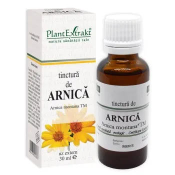 Tinctura de arnica, 30 ml, Plantextrakt