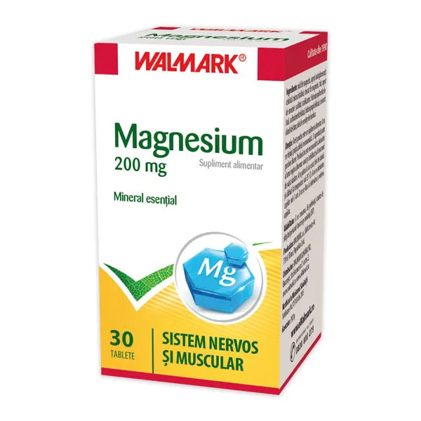 WALMARK MAGNEZIU 200MG X 30 TABLETE