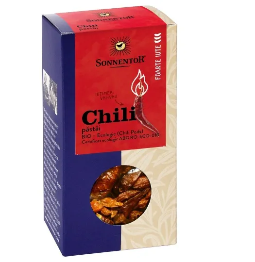 Chili pastai 25gr (SONNENTOR)