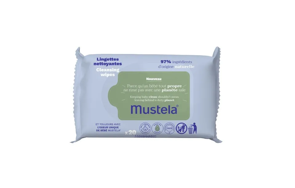 MUSTELA SERVETELE CURATATOARE 20 BUCATI