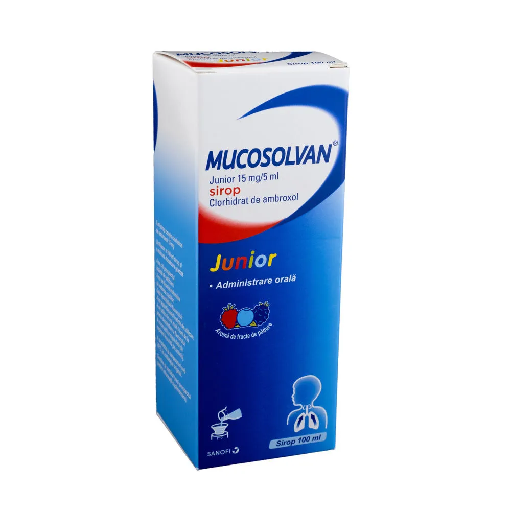 MUCOSOLVAN JUNIOR 15 mg/5 ml x 1