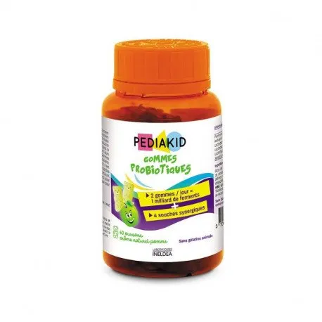 Pediakid Gommes probiotic, 60 bucati