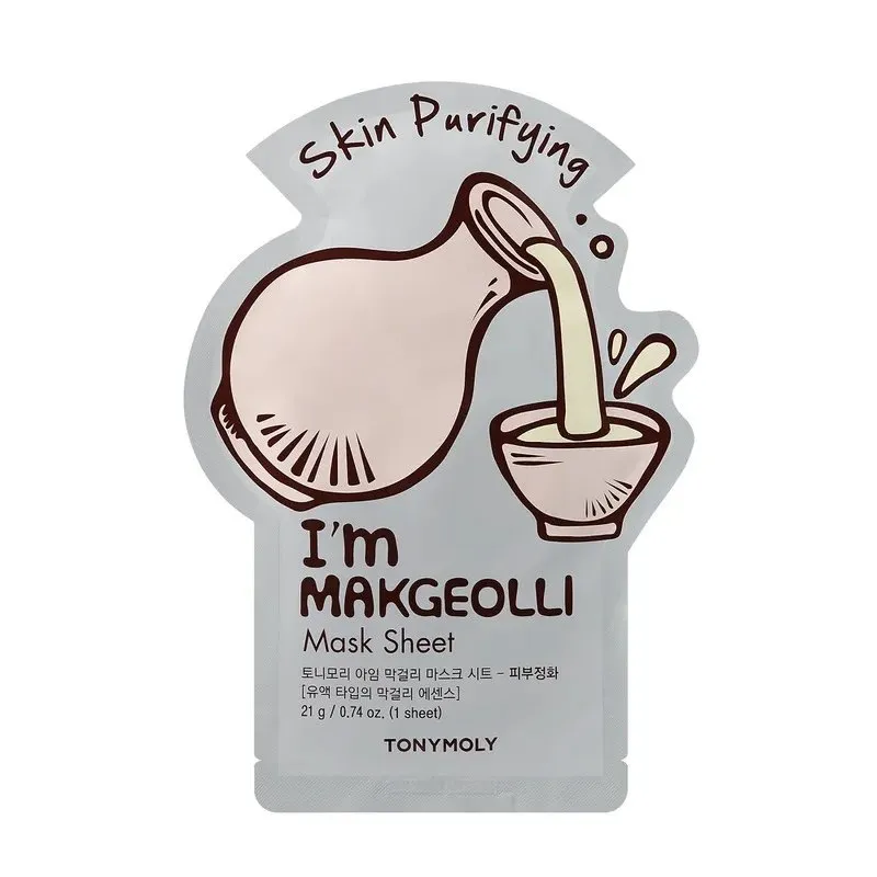 Masca "l am" pentru curatare cu Makgeolli 21g (Tonymoly)