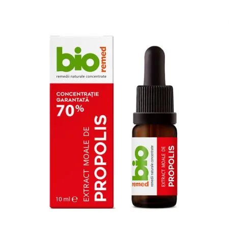 Extract moale de Propolis, 70%, 10 ml, Bioremed