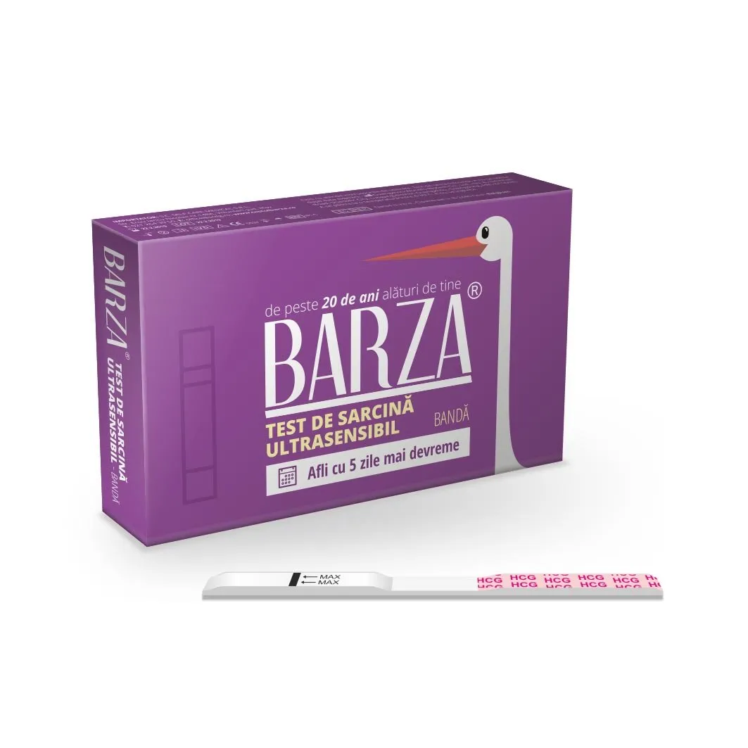 Barza Test Sarcina Banda Ultrasensibil
