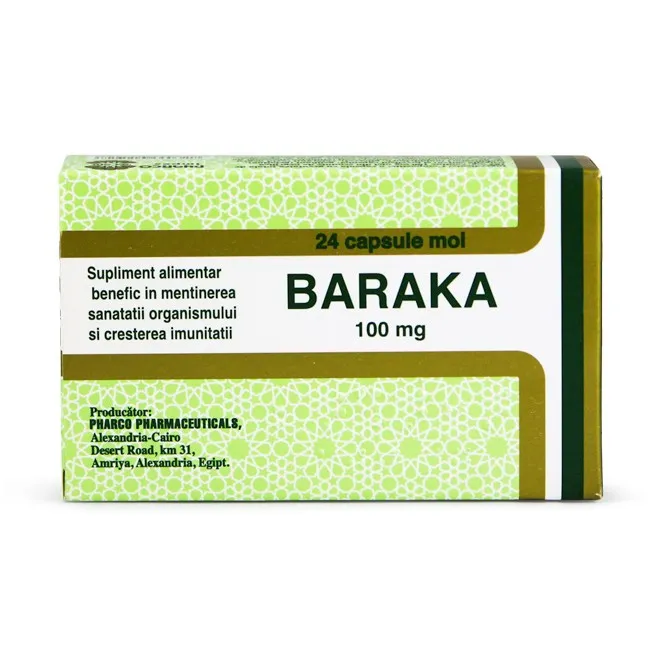 PHARCO BARAKA 100MG 24CAPS
