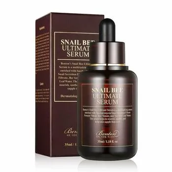 Serum hranitor cu secretie de melc si venin de albina, 35ml, Benton