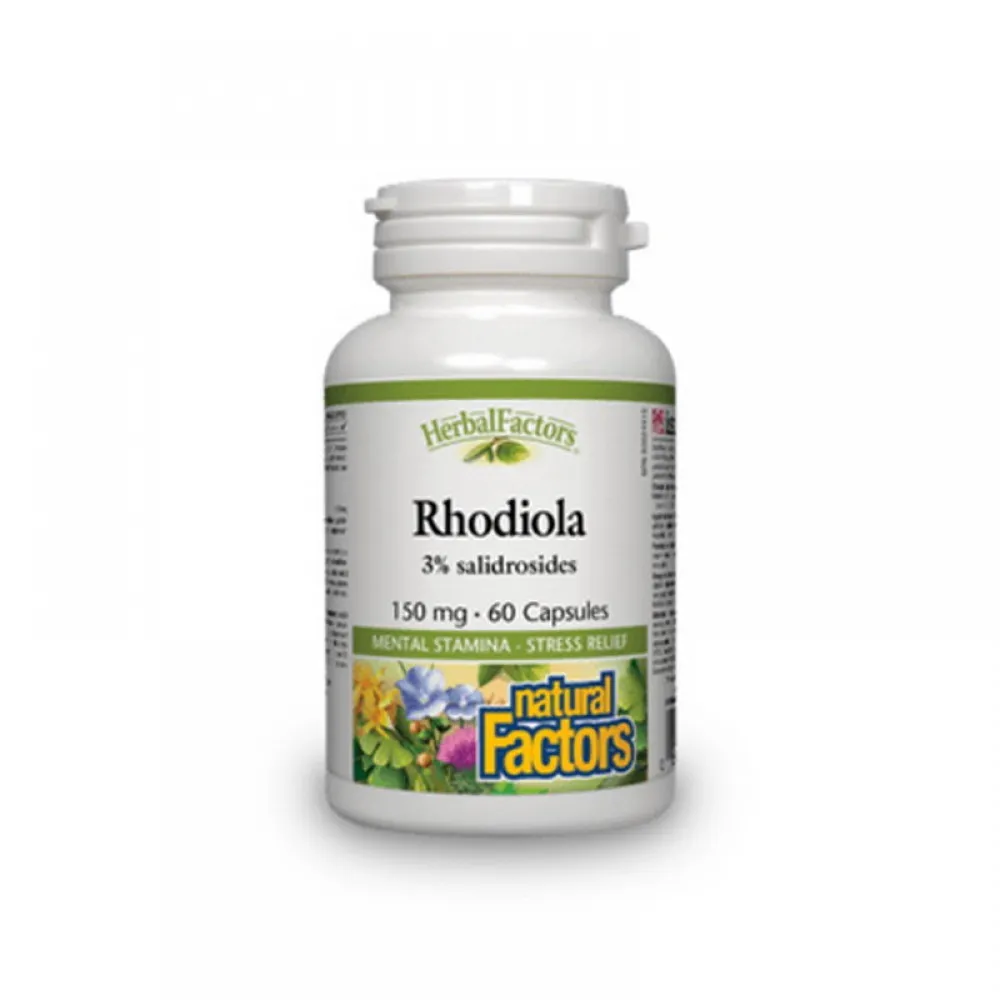 Rodiola 150 mg (60 capsule), Natural Factors
