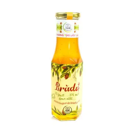Sirop de muguri de brad cu miere, 230 ml, Prisaca Transilvania