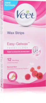 Veet Ceara Rece Benzi Duble Piele Normala x 12