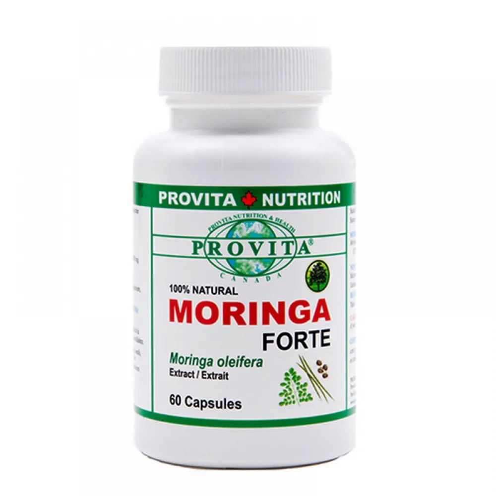 Moringa Forte 3000 mg (60 capsule), Provita Nutrition