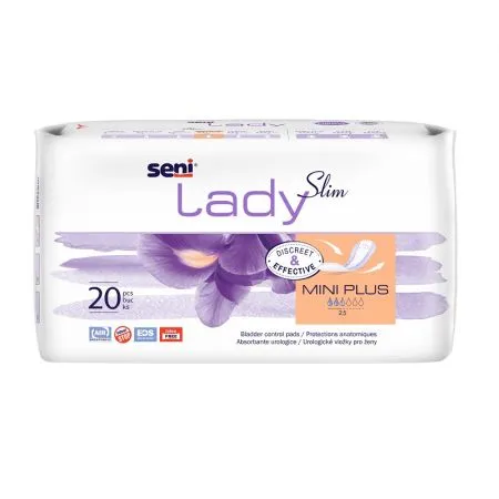 Absorbante zilnice Lady Slim, Mini Plus, 20 bucati, Seni