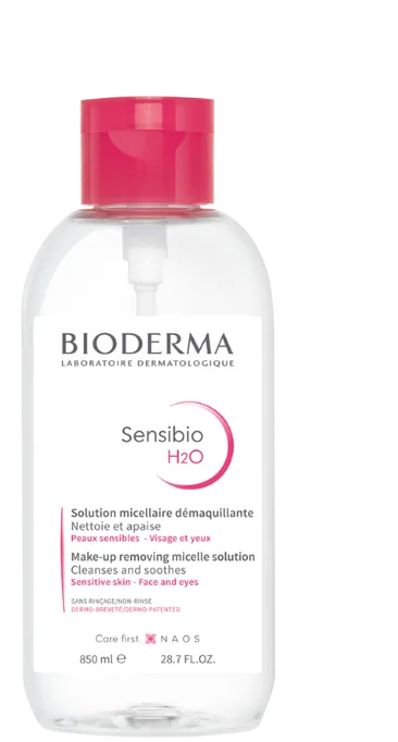 BIODERMA Sensibio H2O solutie micelara 850ml+Pompa