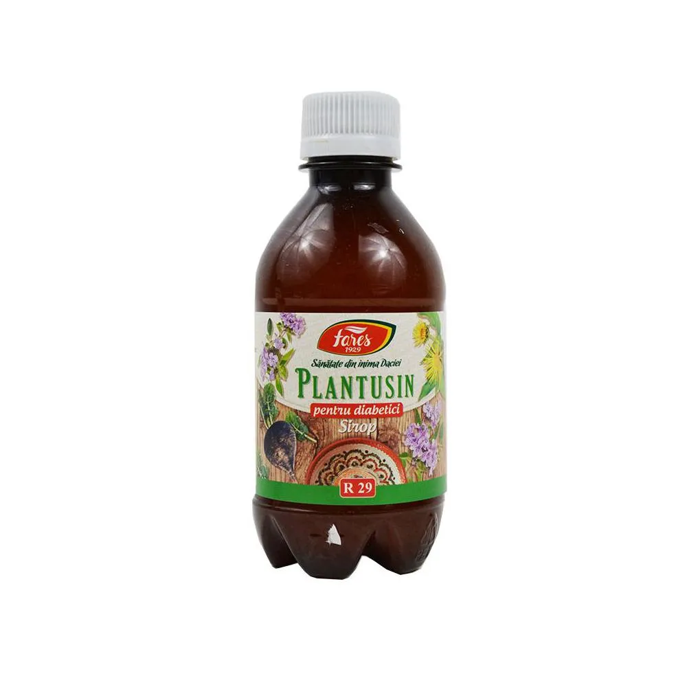 Sirop Plantusin pentru diabetici, 250 ml