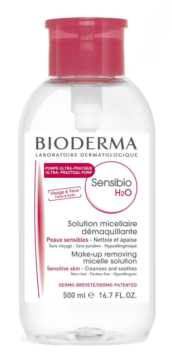 Bioderma Sensibio H2O pompa inversa x 850ml