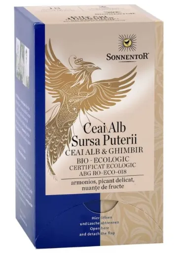 Ceai Alb Sursa puterii Eco x 18dz (Sonnentor)