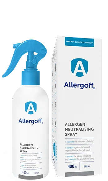 Allergoff Spray neutralizarea alergenilor de pe suprafete, 400ml, ICB Pharma