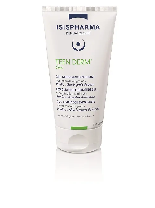 Gel exfoliant Teen Derm, 150 ml, ISISPHARMA