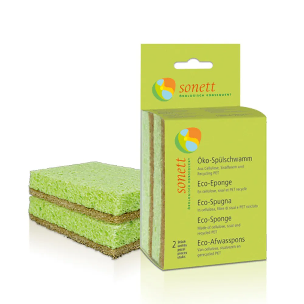 Burete ecologic pentru spalat vase (2 bucati)