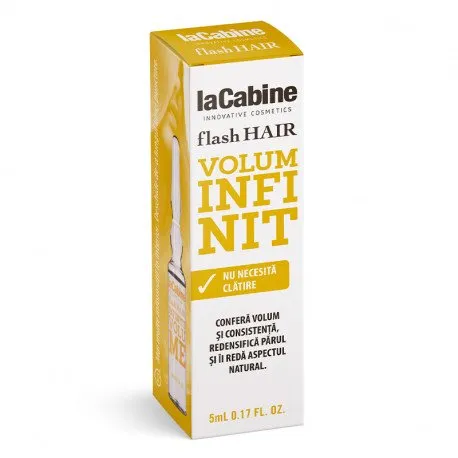 La Cabine Flash Hair Infinite Volume fiola pentru par, 5ml