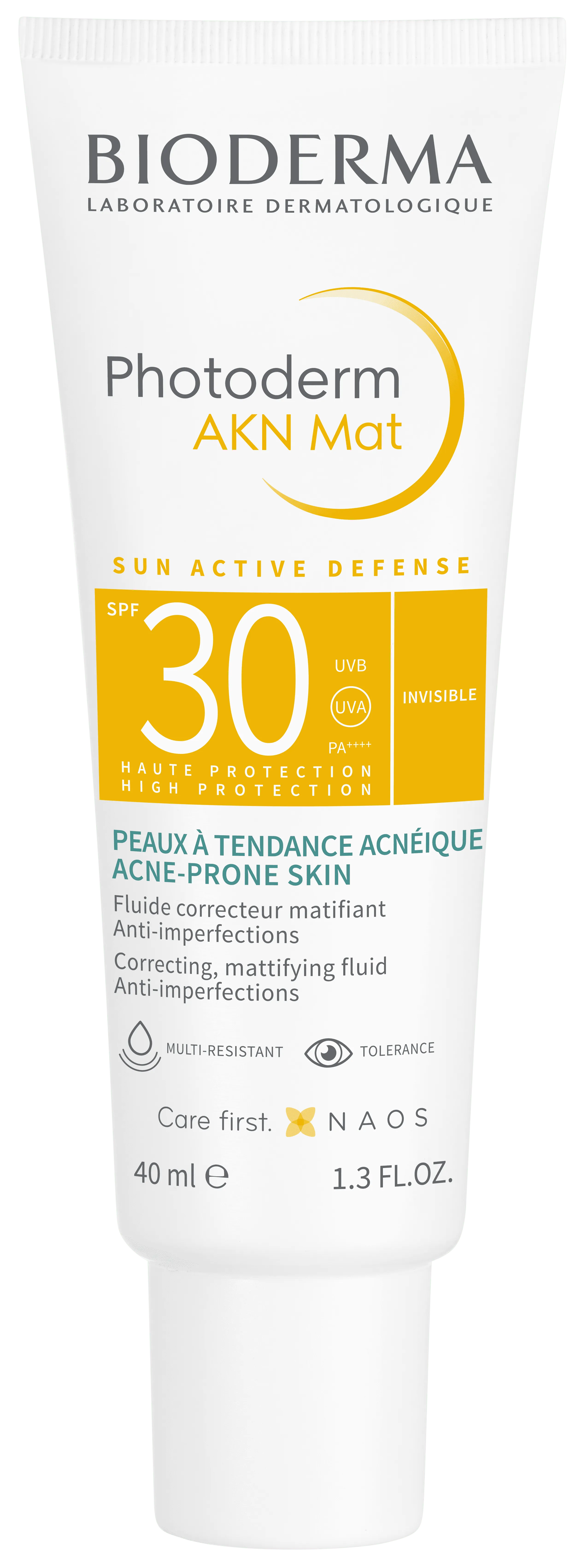 Fluid matifiant si corector Akn Mat SPF30 Photoderm, 40 ml, Bioderma