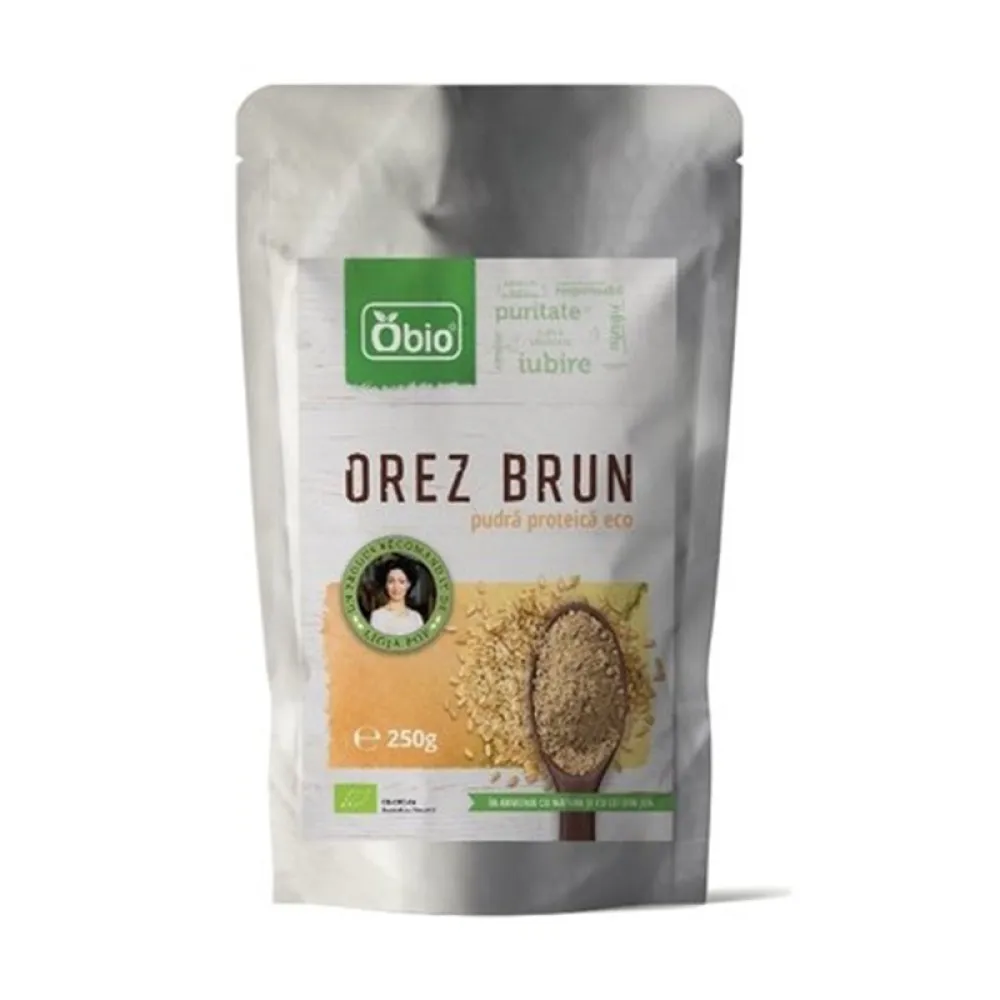 Pudra proteica din orez premium (250 grame)