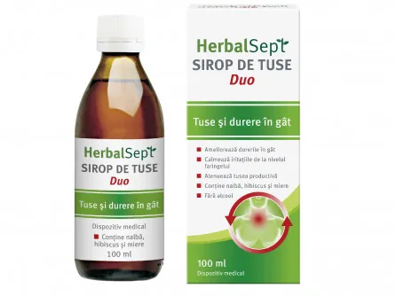 HerbalSept Duo Sirop de tuse x 100ml
