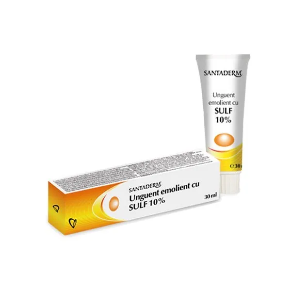 VITALIA SANTADERM UNGUENT CU SULF 10% 30ML