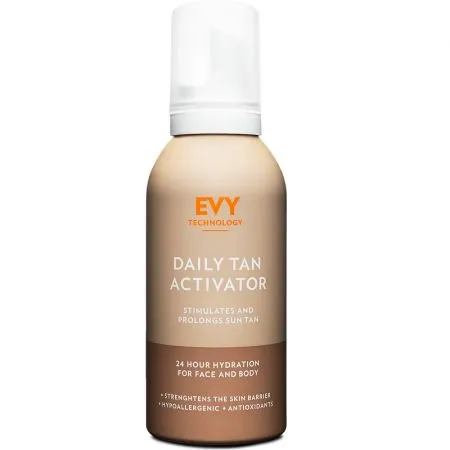 Spuma de corp pentru accelerarea bronzului, 150 ml, Evy Technology