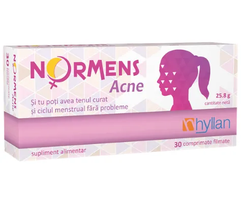 Normens Acne, 30 comprimate, Hyllan