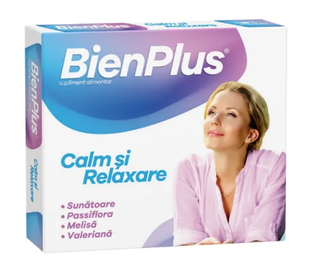 Bien Plus Calm si Relaxare 20 capsule