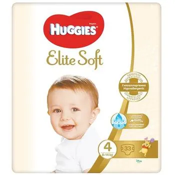 Scutece Extra Care Nr.4 8-16 kg, 33 bucati, Huggies