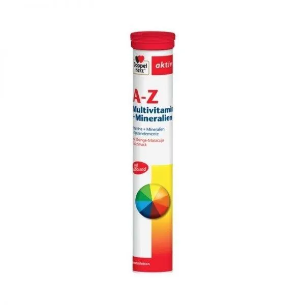 Multivitamine + minerale, 15 comprimate efervescente, Doppelherz