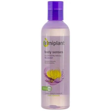 Ulei de masaj relaxant cu lavanda, 250 ml, Elmiplant
