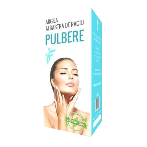Pulbere de Argila Albastra de Raciu, 1000 g, Romcos
