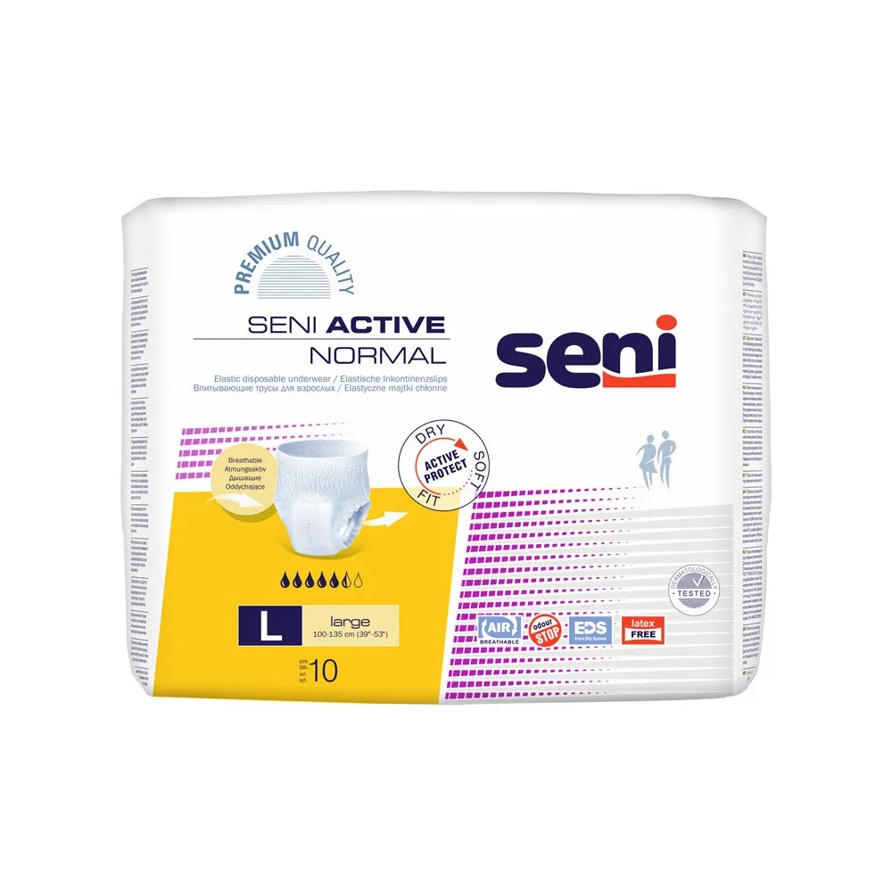 Seni Active Pull Up Large x 10 bucati